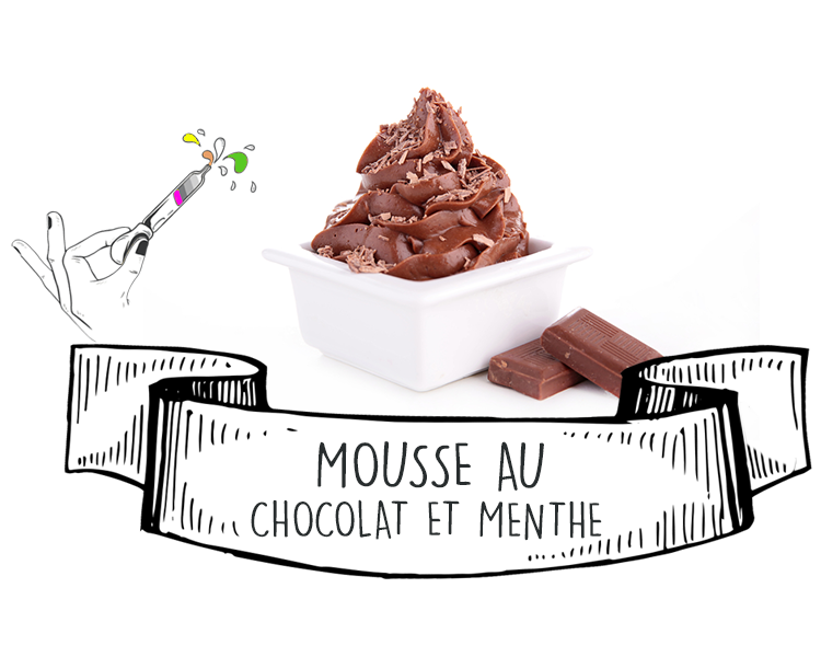 Cuisine et Recettes aux Huiles Essentielles : Mousse au Chocolat - Menthe